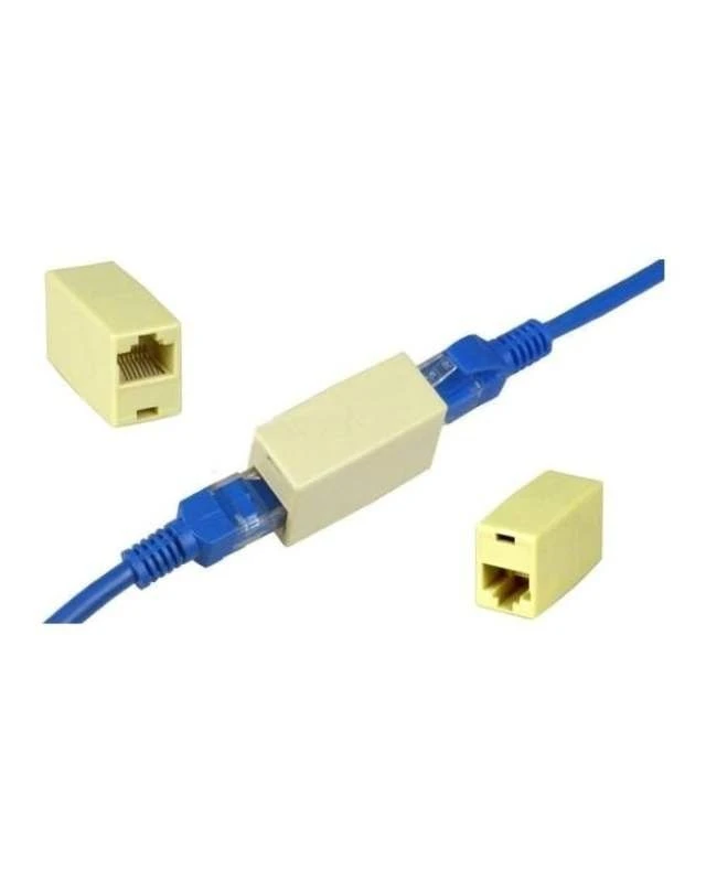 مبدل افزایش طول RJ45 مدل کوپلر 1 عددی (برل رابط شبکه)