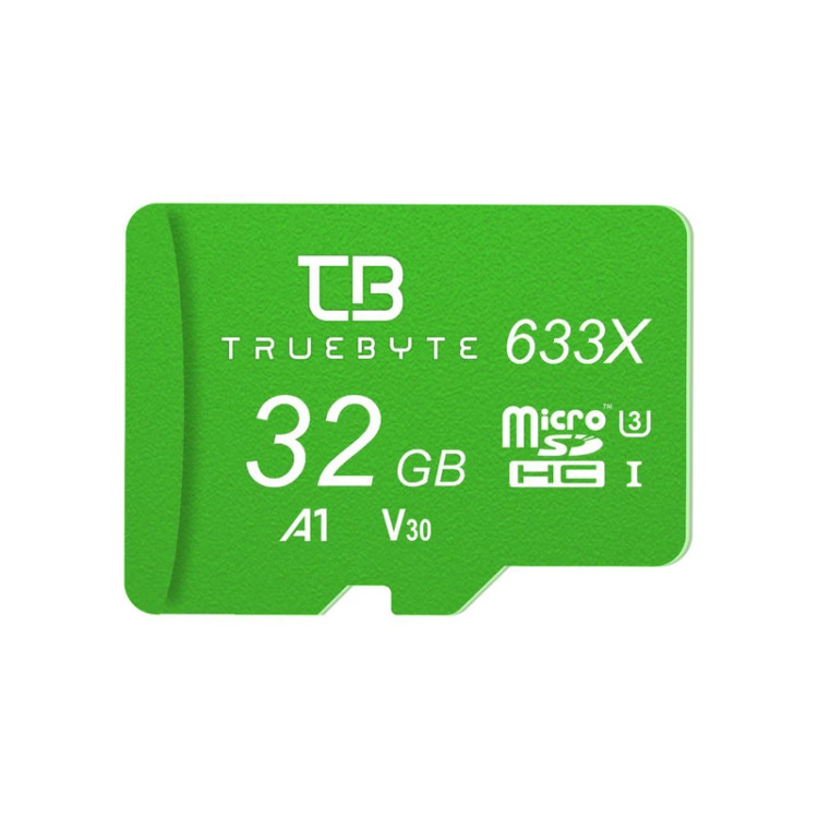 کارت حافظه microSDHC تروبایت مدل A1-V30-633X کلاس 10 استاندارد UHS-I U3 سرعت UHS-I U3 سرعت 95MBps ظرفیت 32 گیگابایت به همراه آداپتور SD و کارت خوان